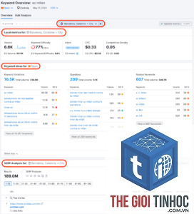 filter keyword volume semrush