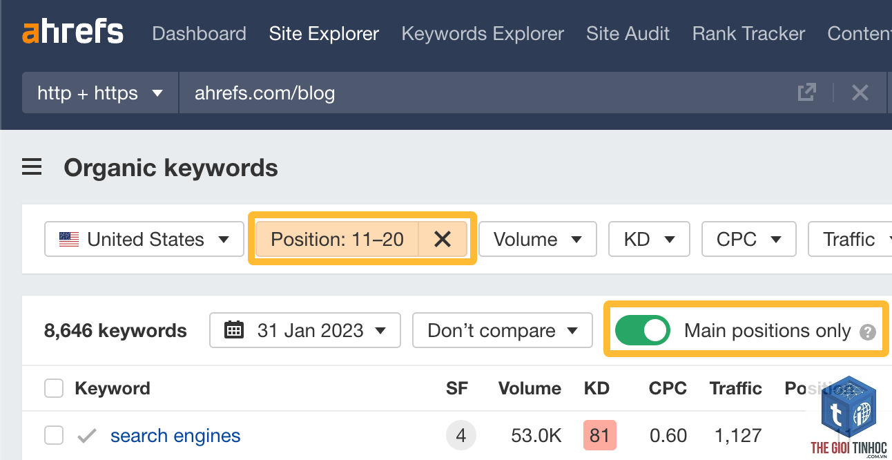 filter keywords by cpc ahrefs - Image 4