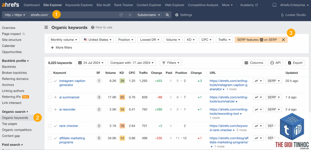 find buyer keywords ahrefs
