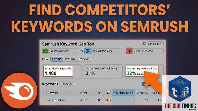 find competitor keywords semrush - Image 3