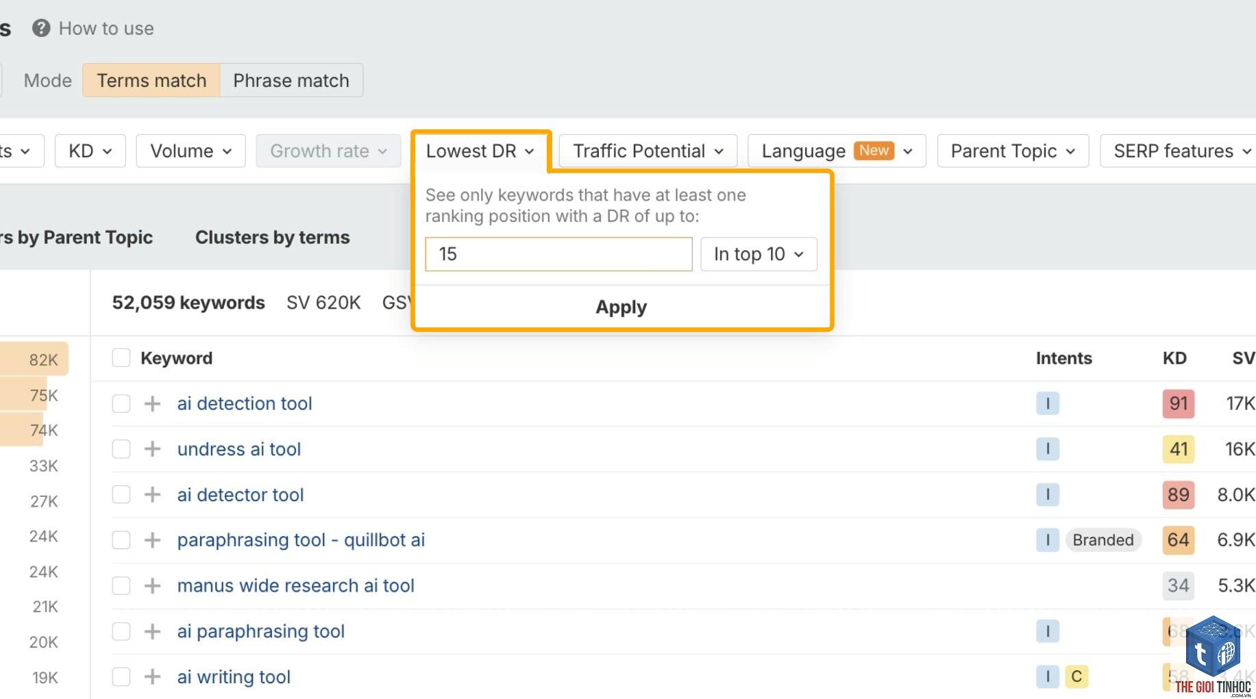 high volume low kd keywords ahrefs - Image 5
