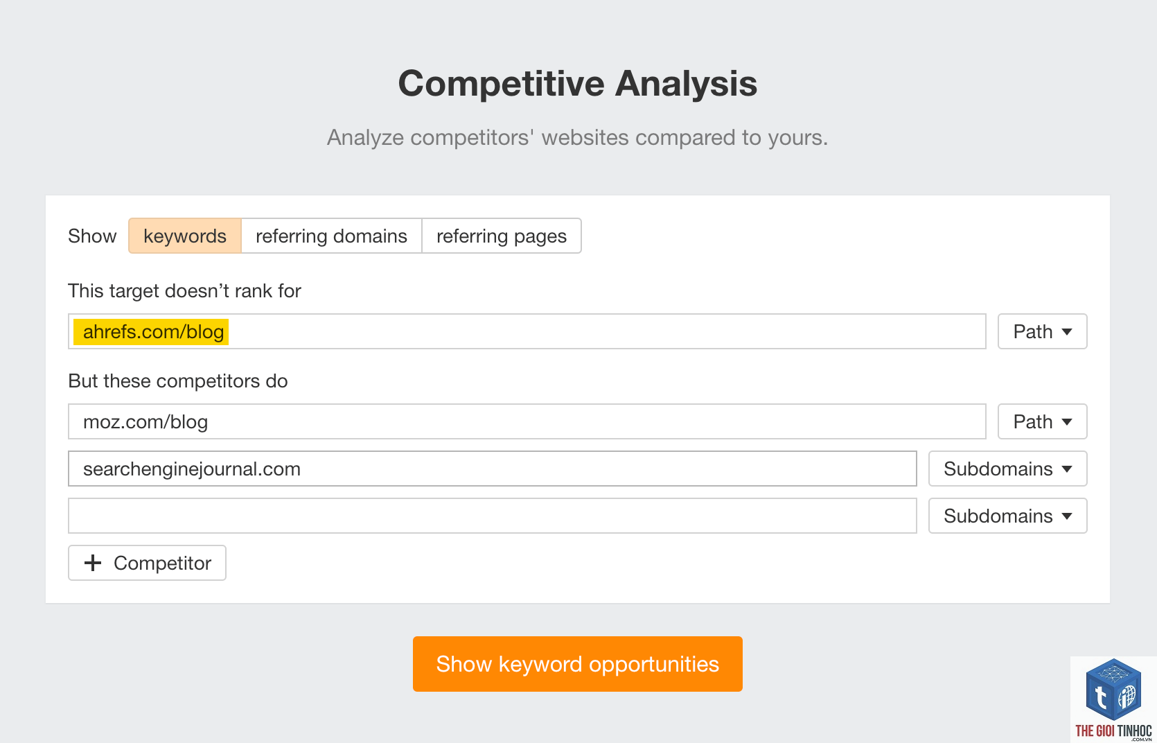 keyword gap ahrefs - Image 5