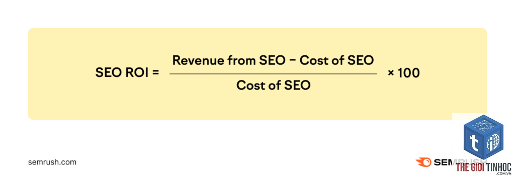 keyword roi semrush