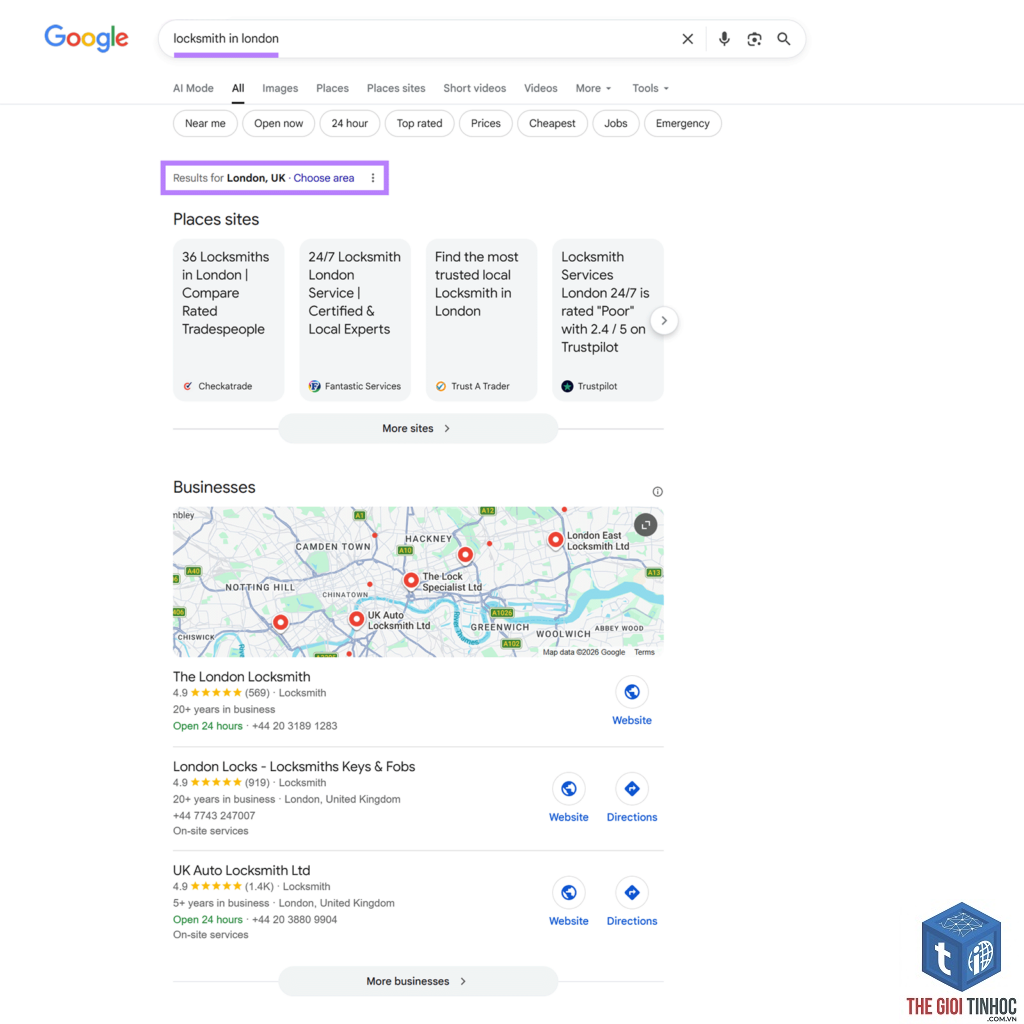 local keywords semrush
