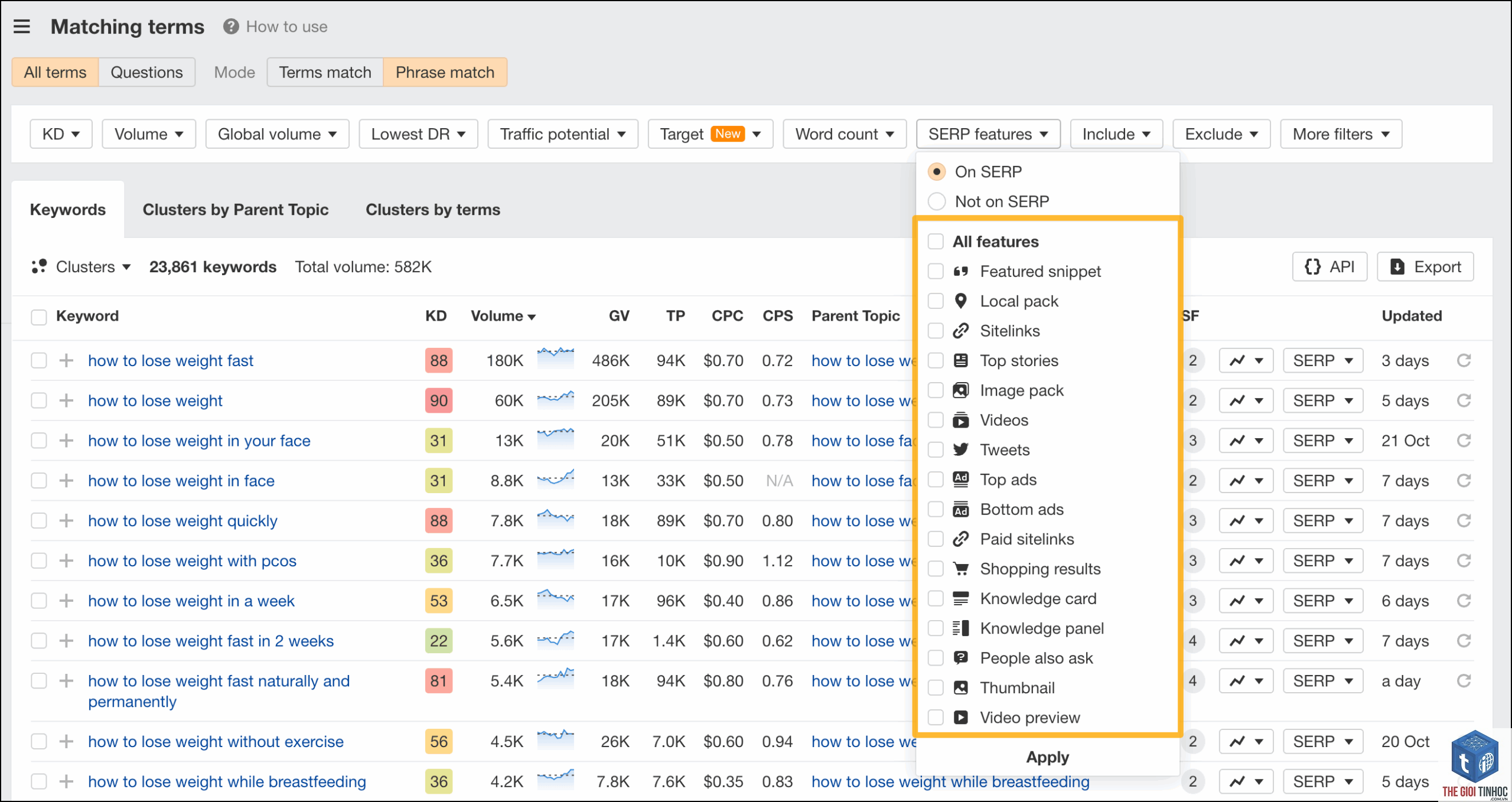 matching terms ahrefs - Image 2