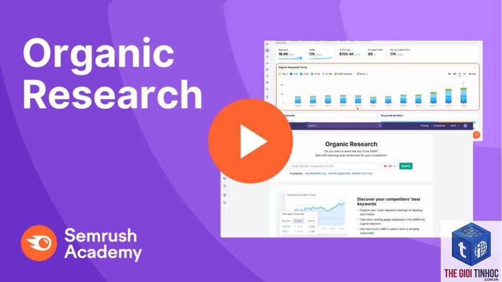 organic research tool semrush