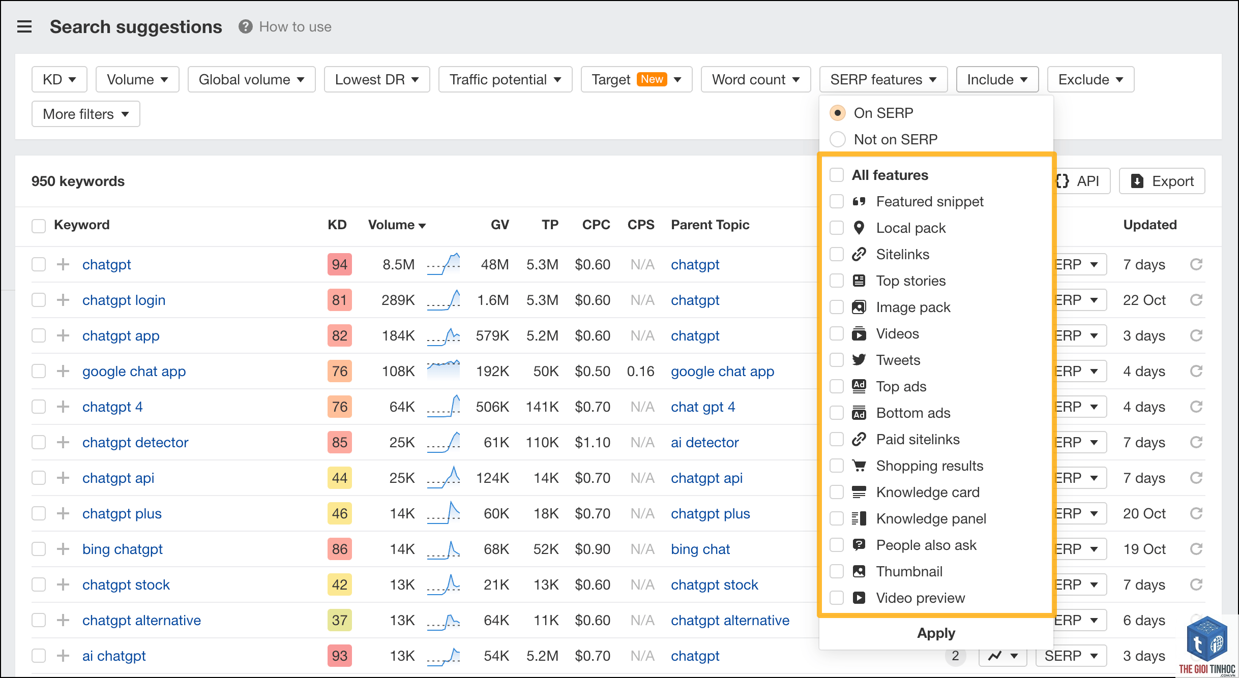 search suggestions ahrefs - Image 4