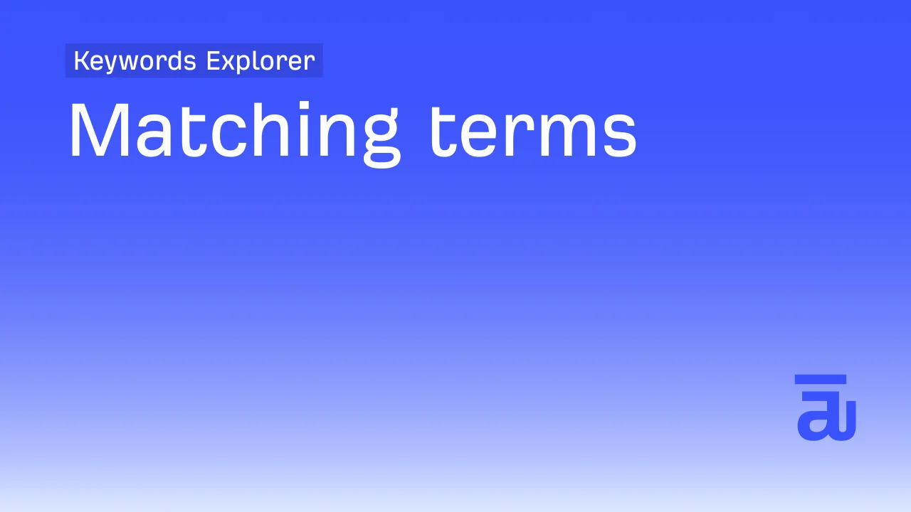 terms match ahrefs - Image 5